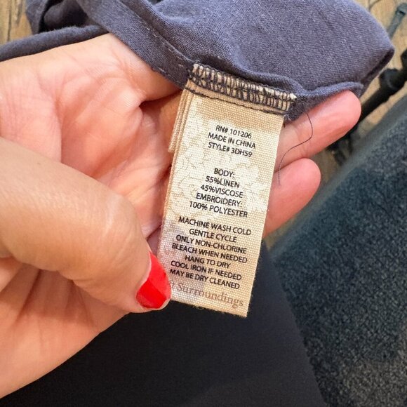 Soft Surroundings Onna Linen Blend Pants - Picture 7 of 7